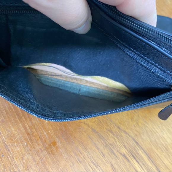 BRAHMIN Vintage Black/Brown Wallet - Picture 7 of 11